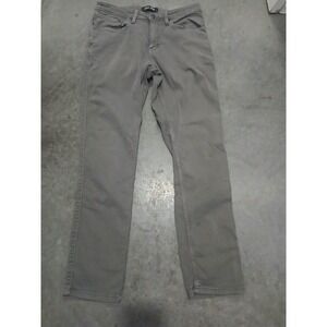 DU/ER DUER Pants Men 32x30 Gray N2X Relaxed Tapered Performance (Tag 32x32)